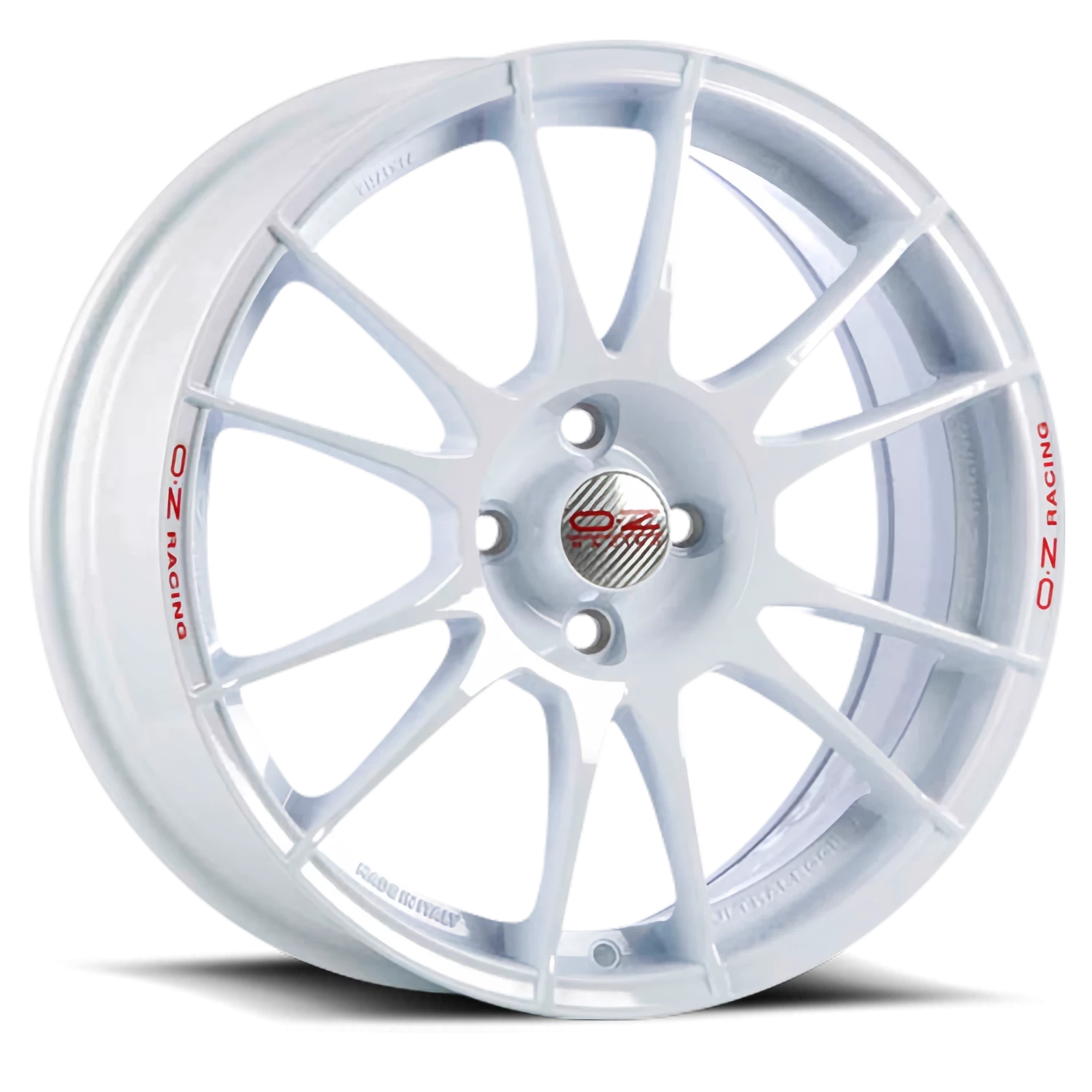 OZ Racing Ultraleggera Gloss White 17x7 +37 4x100mm 68mm | Wheelwiz