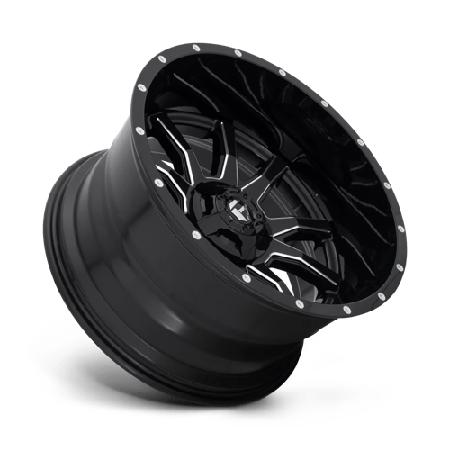Fuel Offroad D627 VANDAL Gloss Black Milled 22x12 -43 5x114.3|5x127mm 78.1mm - WheelWiz