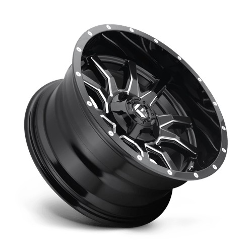Fuel Offroad D627 VANDAL Gloss Black Milled 17x9 -12 5x114.3|5x127mm 78.1mm - Wheelwiz