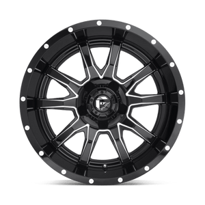 Fuel Offroad D627 VANDAL Gloss Black Milled 20x9 +20 6x135|6x139.7mm 106.1mm - WheelWiz