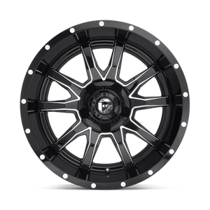 Fuel Offroad D627 VANDAL Gloss Black Milled 20x9 +1 5x114.3|5x127mm 78.1mm - Wheelwiz