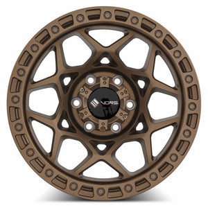 Vors VE6 Bronze fit Tacoma 4Runner FJ Cruiser 17x8.5 -12 6x139.7mm 106.1mm - WheelWiz