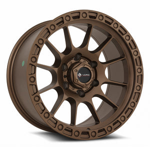 Vors VE12 Bronze fit Tacoma 4Runner FJ Cruiser 17x8.5 -12 6x139.7mm 106.1mm - WheelWiz