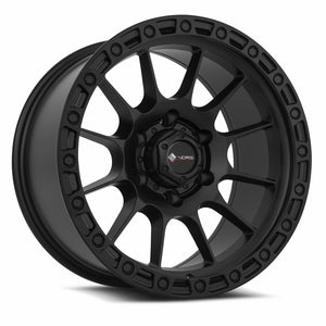 Vors VE12 Matte Black fit Tacoma 4Runner FJ Cruiser 17x8.5 -12 6x139.7mm 106.1mm