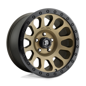 Fuel Offroad D600 VECTOR Matte Bronze Black Bead Ring 20x9 +01 6x139.7mm 108mm - WheelWiz