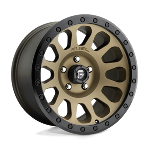 Fuel Offroad D600 VECTOR Matte Bronze Black Bead Ring 17x8.5 +20 5x120mm 65.1mm - Wheelwiz