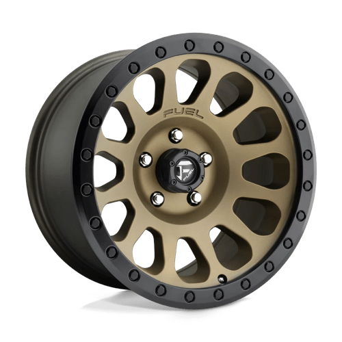 Fuel Offroad D600 VECTOR Matte Bronze Black Bead Ring 17x9 -12 6x139.7mm 108mm - Wheelwiz