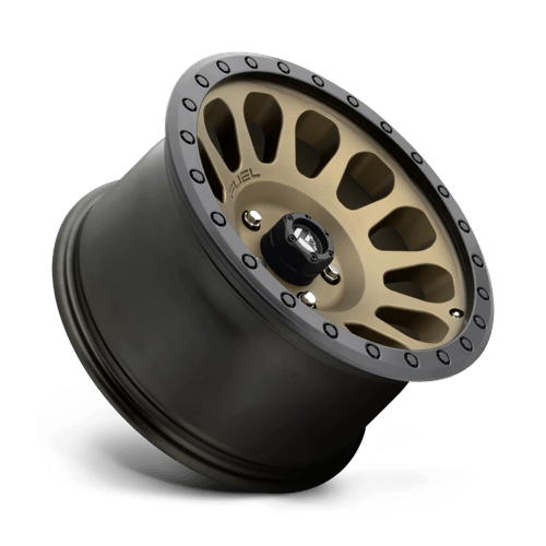 Fuel Offroad D600 VECTOR Matte Bronze Black Bead Ring 17x9 -12 5x127mm 78.1mm - Wheelwiz