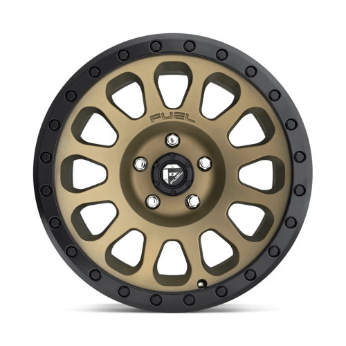 Fuel Offroad D600 VECTOR Matte Bronze Black Bead Ring 17x8.5 +7 6x139.7mm 108mm - Wheelwiz