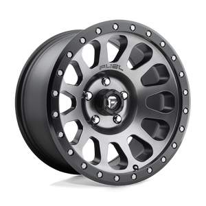 Fuel Offroad D601 VECTOR Matte Gun Metal Black Bead Ring 20x9 +01 6x139.7mm 108mm - WheelWiz