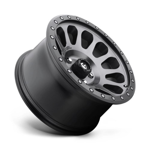 Fuel Offroad D601 VECTOR Matte Gunmetal Black Bead Ring 16x8 +1 6x139.7mm 999mm - Wheelwiz