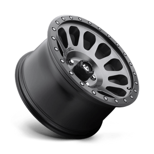 Fuel Offroad D601 VECTOR Matte Gun Metal Black Bead Ring 20x10 -18 6x135mm 87.1mm - WheelWiz