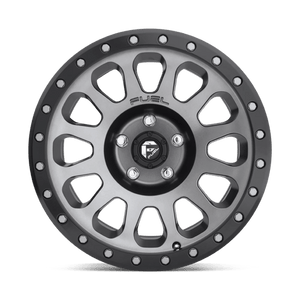 Fuel Offroad D601 VECTOR Matte Gunmetal Black Bead Ring 18x9 +1 6x135mm 87.1mm - Wheelwiz