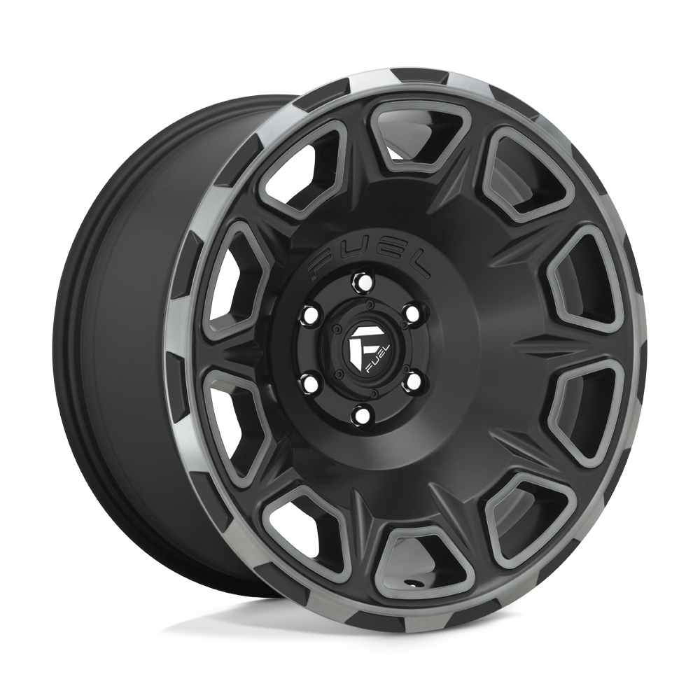 Fuel Offroad D686 VENGEANCE Matte Black Double Dark Tint 20x10 -18 6x135mm 87.1mm - WheelWiz