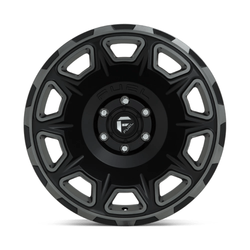 Fuel Offroad D686 VENGEANCE Matte Black Double Dark Tint 17x9 -12 6x139.7mm 106.1mm - Wheelwiz