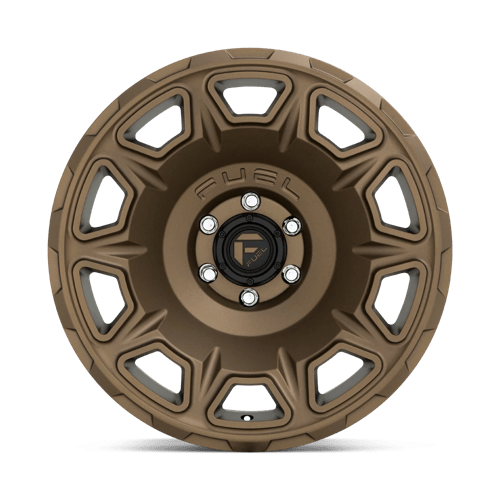 Fuel Offroad D687 VENGEANCE Matte Bronze 20x9 +01 6x139.7mm 106.1mm - WheelWiz
