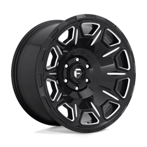 Fuel Offroad D688 VENGEANCE Gloss Black Milled 20x9 +01 5x127mm 71.5mm - WheelWiz