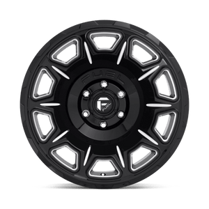 Fuel Offroad D688 VENGEANCE Gloss Black Milled 17x9 -12 5x127mm 71.5mm - WheelWiz