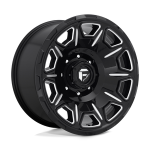 Fuel Offroad D688 VENGEANCE Gloss Black Milled 20x10 -18 8x180mm 124.2mm - WheelWiz