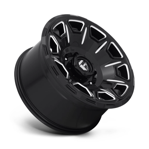 Fuel Offroad D688 VENGEANCE Gloss Black Milled 20x10 -18 8x170mm 125.1mm - WheelWiz