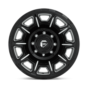 Fuel Offroad D688 VENGEANCE Gloss Black Milled 20x10 -18 8x170mm 125.1mm - WheelWiz