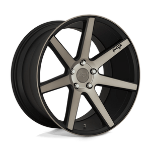 Niche M150 VERONA Matte Black Machined 18x8 +42 5x112mm 66.6mm - WheelWiz