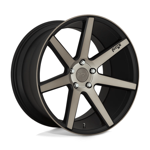 Niche M150 VERONA Matte Black Machined 19x8.5 +35 5x114.3mm 72.6mm - Wheelwiz