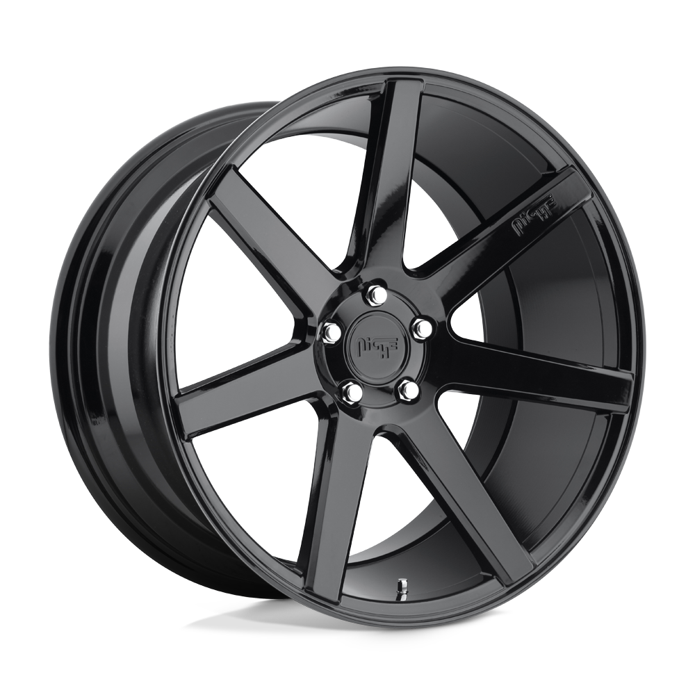 Niche M168 VERONA Gloss Black 19x8.5 +42 5x112mm 66.6mm - WheelWiz