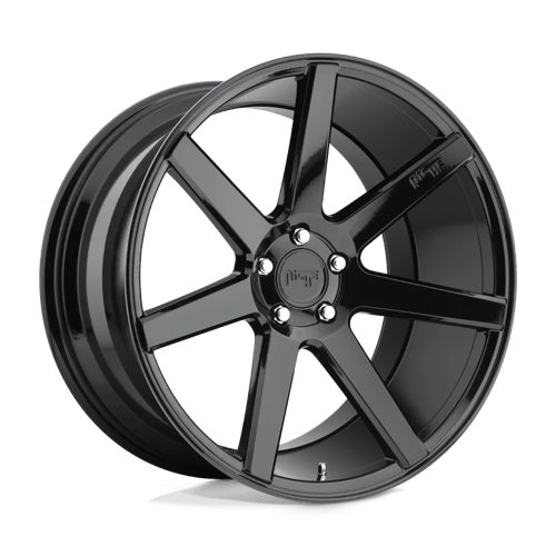 Niche M168 VERONA Gloss Black 20x10 +40 5x112mm 66.6mm - Wheelwiz
