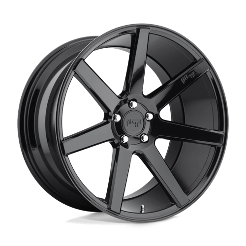 Niche M168 VERONA Gloss Black 22x10 +38 5x112mm 66.6mm - WheelWiz