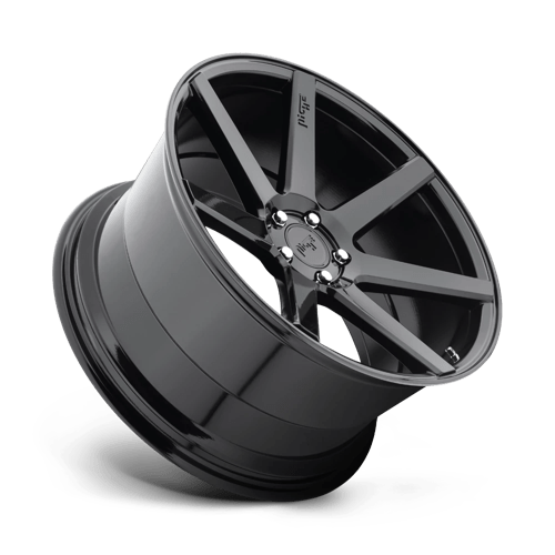 Niche M168 VERONA Gloss Black 22x10 +38 5x112mm 66.6mm - WheelWiz