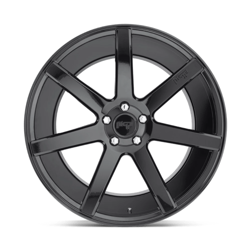 Niche M168 VERONA Gloss Black 19x8.5 +42 5x112mm 66.6mm - WheelWiz