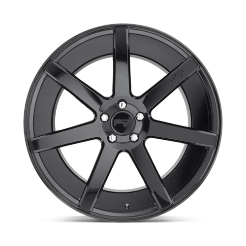 Niche M168 VERONA Gloss Black 19x8.5 +42 5x112mm 66.6mm - Wheelwiz