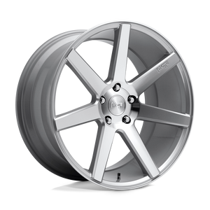 Niche M179 VERONA Gloss Silver Machined 20x10.5 +20 5x115mm 71.5mm - WheelWiz