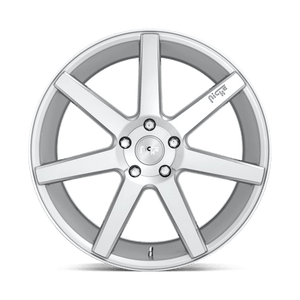 Niche M179 VERONA Gloss Silver Machined 19x8.5 +35 5x120mm 72.6mm - WheelWiz