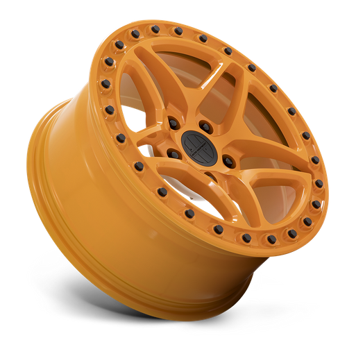Victor Equipment BERG Gloss Orange W/ Black Bolts 17x8 +10 5x130mm 71.5mm - Wheelwiz