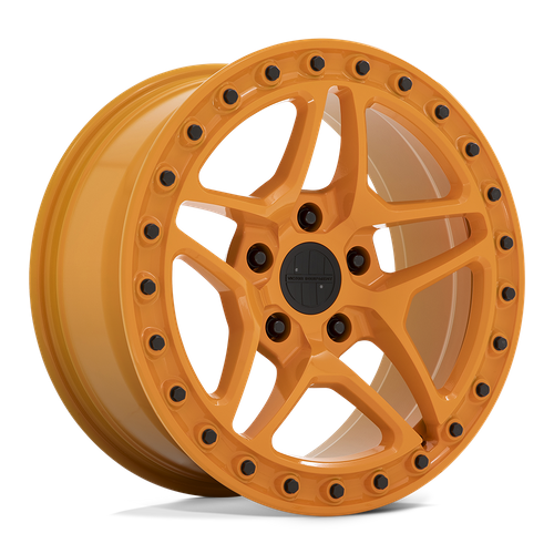 Victor Equipment BERG Gloss Orange W/ Black Bolts 17x8 +10 5x130mm 71.5mm - Wheelwiz