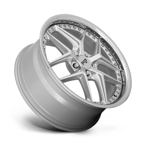 Niche M225 VICE Matte Silver 20x10.5 +40 5x114.3mm 72.6mm - Wheelwiz