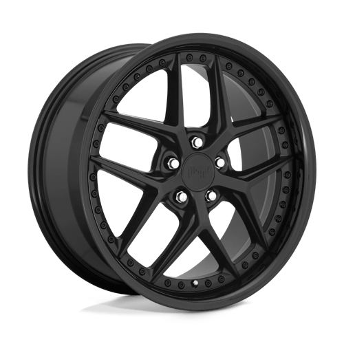 Niche M226 VICE Gloss Black Matte Black 20x10.5 +20 5x115mm 71.5mm - Wheelwiz
