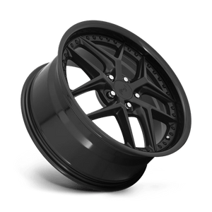 Niche M226 VICE Gloss Black Matte Black 20x10.5 +40 5x112mm 66.6mm - Wheelwiz