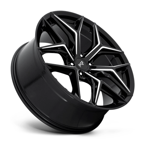 Niche M232 VICE SUV Gloss Black Milled 24x10 +30 6x135mm 87.1mm - Wheelwiz