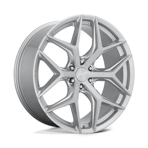 Niche M233 VICE SUV Gloss Silver Brushed 22x9.5 +30 6x139.7mm 106.1mm - Wheelwiz