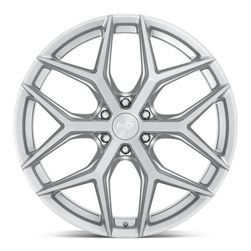 Niche M233 VICE SUV Gloss Silver Brushed 24x10 +30 6x135mm 87.1mm - Wheelwiz