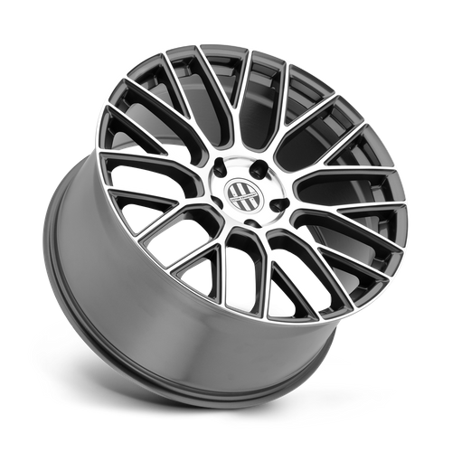 Victor Equipment STABIL Gunmetal W/ Mirror Cut Face 19x11 +55 5x130mm 71.5mm - Wheelwiz