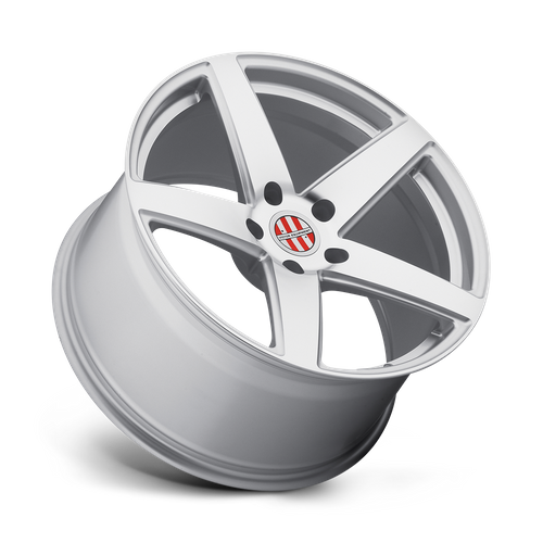 Victor Equipment BADEN Silver W/ Mirror Cut Face 19x11 +55 5x130mm 71.5mm