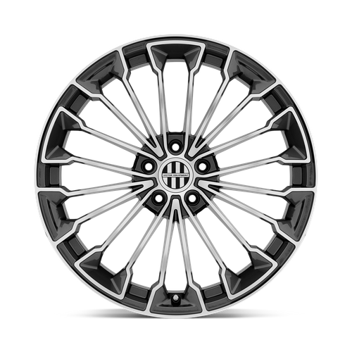 Victor Equipment WURTTEMBURG Gunmetal W/ Mirror Cut Face 18x8.5 +45 5x130mm 71.5mm