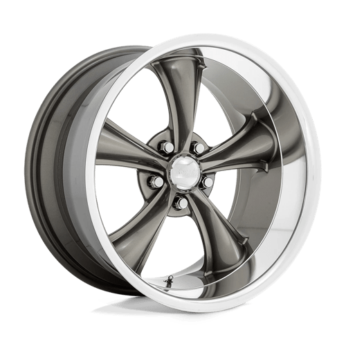 American Racing VN338 BOSS TT Graphite W/ Diamond Cut Lip 20x10 +35 5x114.3mm 72.6mm - Wheelwiz