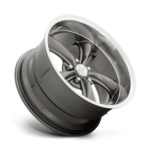 American Racing VN338 BOSS TT Graphite W/ Diamond Cut Lip 18x9.5 -4 5x114.3mm 72.6mm - Wheelwiz