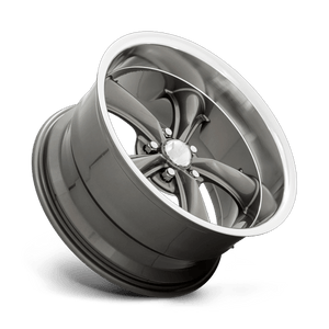 American Racing VN338 BOSS TT Graphite W/ Diamond Cut Lip 18x8 +2 5x120.65mm 72.6mm - Wheelwiz