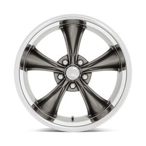 American Racing VN338 BOSS TT Graphite W/ Diamond Cut Lip 20x10 +35 5x114.3mm 72.6mm - Wheelwiz